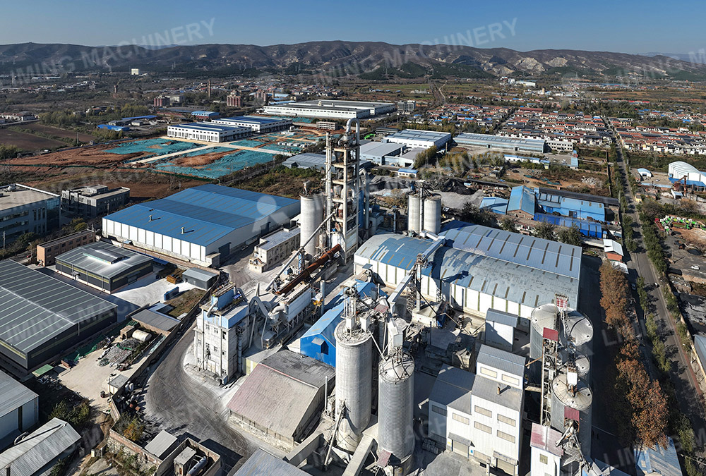 Planta de cemento silicato de 1000 t/d