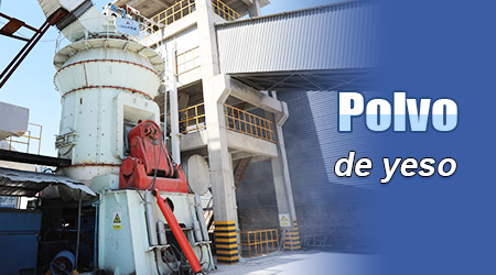 Línea de producción de polvo de yeso